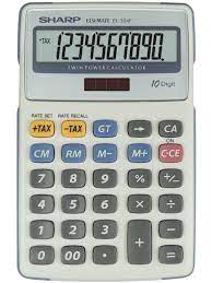 Sharp Elsimate EL334FB Calculator